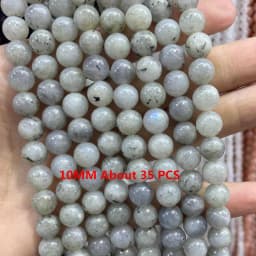 Natural Labradorite Gems Stone Faceted Round Rondelle Loose Beads For Jewelry Making DIY Bracelet Necklace Handmade Accessories