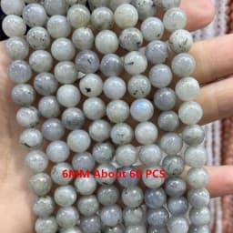 Natural Labradorite Gems Stone Faceted Round Rondelle Loose Beads For Jewelry Making DIY Bracelet Necklace Handmade Accessories