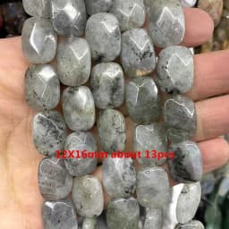 Natural Labradorite Gems Stone Faceted Round Rondelle Loose Beads For Jewelry Making DIY Bracelet Necklace Handmade Accessories