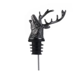Deer Head Wine Pourer Bottle Stoppers Zinc Alloy Bar Tools Wedding Party Drinks Wine Aerators Kitchen Tool Accessories