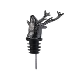 Deer Head Wine Pourer Bottle Stoppers Zinc Alloy Bar Tools Wedding Party Drinks Wine Aerators Kitchen Tool Accessories