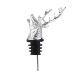 Deer Head Wine Pourer Bottle Stoppers Zinc Alloy Bar Tools Wedding Party Drinks Wine Aerators Kitchen Tool Accessories