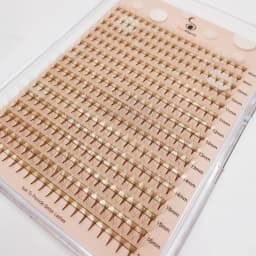 SupMacio Brown Premade Lash Extensions Soft 6D 5D 4D 3D 9-16 Mix Brown Volume Eyelash Extensions Premade Fans Bouquet