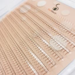 SupMacio Brown Premade Lash Extensions Soft 6D 5D 4D 3D 9-16 Mix Brown Volume Eyelash Extensions Premade Fans Bouquet