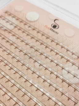 SupMacio Brown Premade Lash Extensions Soft 6D 5D 4D 3D 9-16 Mix Brown Volume Eyelash Extensions Premade Fans Bouquet