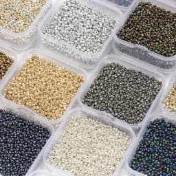 2/3/4mm Czech Glass Seed Charms Beads For DIY Hand-sewn Clothing Small Spacer Loose Beads Jewelry Making Accessories 2000-500pcs