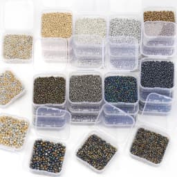 2/3/4mm Czech Glass Seed Charms Beads For DIY Hand-sewn Clothing Small Spacer Loose Beads Jewelry Making Accessories 2000-500pcs