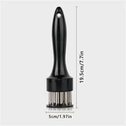 1PC Stainless Steel Steak Meat Tenderizer Hammer Loose Meat Needle Household Punching Daily Tendon Breaker Meat Inserting Needle