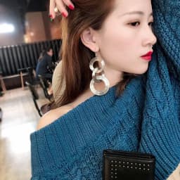 Exaggerate Round Statement Drop Earrings for Women European Party Big Jewelry Vintage Silver Color Metal Circle Long Earrings