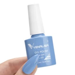 VENALISA Semi Transparent French Pink Color Rubber Base Coat Nail Gel Polish Jelly Nail Camouflage Soak off UV LED Nail Gel