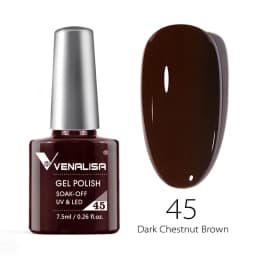 VENALISA Semi Transparent French Pink Color Rubber Base Coat Nail Gel Polish Jelly Nail Camouflage Soak off UV LED Nail Gel