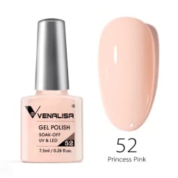 VENALISA Semi Transparent French Pink Color Rubber Base Coat Nail Gel Polish Jelly Nail Camouflage Soak off UV LED Nail Gel