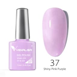 VENALISA Semi Transparent French Pink Color Rubber Base Coat Nail Gel Polish Jelly Nail Camouflage Soak off UV LED Nail Gel