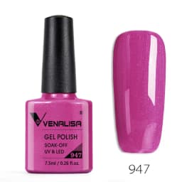 VENALISA Semi Transparent French Pink Color Rubber Base Coat Nail Gel Polish Jelly Nail Camouflage Soak off UV LED Nail Gel