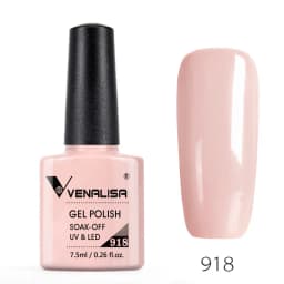 VENALISA Semi Transparent French Pink Color Rubber Base Coat Nail Gel Polish Jelly Nail Camouflage Soak off UV LED Nail Gel