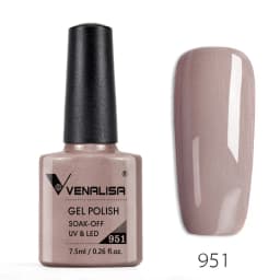 VENALISA Semi Transparent French Pink Color Rubber Base Coat Nail Gel Polish Jelly Nail Camouflage Soak off UV LED Nail Gel