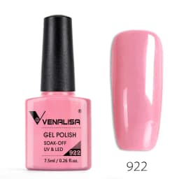VENALISA Semi Transparent French Pink Color Rubber Base Coat Nail Gel Polish Jelly Nail Camouflage Soak off UV LED Nail Gel