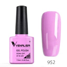 VENALISA Semi Transparent French Pink Color Rubber Base Coat Nail Gel Polish Jelly Nail Camouflage Soak off UV LED Nail Gel