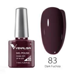 VENALISA Semi Transparent French Pink Color Rubber Base Coat Nail Gel Polish Jelly Nail Camouflage Soak off UV LED Nail Gel