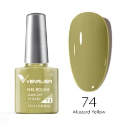 VENALISA Semi Transparent French Pink Color Rubber Base Coat Nail Gel Polish Jelly Nail Camouflage Soak off UV LED Nail Gel