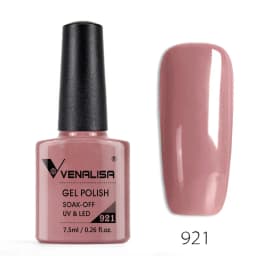 VENALISA Semi Transparent French Pink Color Rubber Base Coat Nail Gel Polish Jelly Nail Camouflage Soak off UV LED Nail Gel