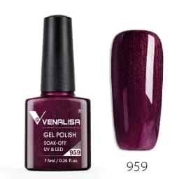 VENALISA Semi Transparent French Pink Color Rubber Base Coat Nail Gel Polish Jelly Nail Camouflage Soak off UV LED Nail Gel