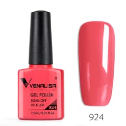 VENALISA Semi Transparent French Pink Color Rubber Base Coat Nail Gel Polish Jelly Nail Camouflage Soak off UV LED Nail Gel
