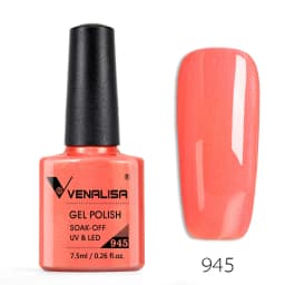 VENALISA Semi Transparent French Pink Color Rubber Base Coat Nail Gel Polish Jelly Nail Camouflage Soak off UV LED Nail Gel