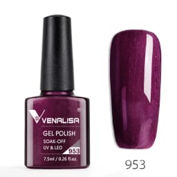 VENALISA Semi Transparent French Pink Color Rubber Base Coat Nail Gel Polish Jelly Nail Camouflage Soak off UV LED Nail Gel