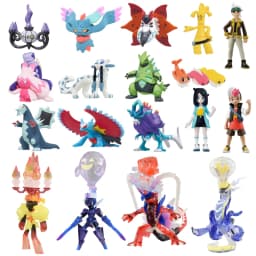 Newest TOMY Pokemon Figures Skeledirge Meowscarada Quaquaval Charcadet Pokémon Scarlet Violet Paldea Region Collection Gift