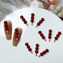 10pcs 3D Chinese Kawaii Resin Nail Art Charms Exquisite Candy Design Nail Rhinestones Decorations DIY Cartoon Accessories Parts