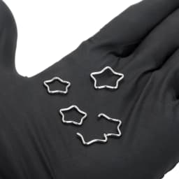 1PC Titanium Star Daith Earring Conch Helix Septum Piercing Clicker Segment Nose Ring Helix Rook Ear Piercings Women Jewelry 16G