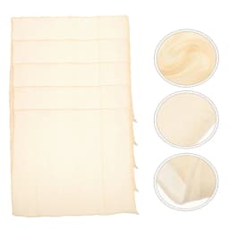 1-5pcs Large White Cotton Gauze Cheesecloth Fabric Reusable Muslin Cloth for Straining, Cooking, Tofu ,Cheesemaking, Baking