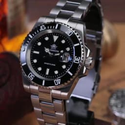 ADDIESDIVE Quartz Watch for Men 316L Stainless Steel Super Luminous Ceramic Bezel 200m Waterproof Classic Diving Men‘s Watch