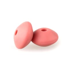 20/50/100pcs 12mm Silicone Beads Lentil Focal Spacer Beads for Jewelry making Pen DIY Pacifier Clips Chain Bracelet Necklace