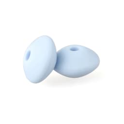 20/50/100pcs 12mm Silicone Beads Lentil Focal Spacer Beads for Jewelry making Pen DIY Pacifier Clips Chain Bracelet Necklace