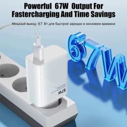 6A 67W Fast USB Charger for Xiaomi 14 13T 12 Lite 11 Ultra Redmi Note 13 12 11 10S 9 Pro POCO Turbo Charge Type C Charging Cable