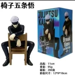 11cm New Gojo Satoru Anime Jujutsu Kaisen Action Figure Itadori Yuji Seated Noodle Stopper Model Toys Japanese Dolls Hobbies