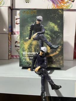 11cm New Gojo Satoru Anime Jujutsu Kaisen Action Figure Itadori Yuji Seated Noodle Stopper Model Toys Japanese Dolls Hobbies