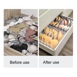 Wardrobe Closet Cabinet Organizers Drawer Divider Home Dormitory Underwear Bra Socks Panty Storage Boxes Home Organization