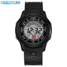 SYNOKE Electronic Watch For Mans Sport Watch Multifunction Sports Waterproof Luminous LED Digital Watch Boy Student Fashion