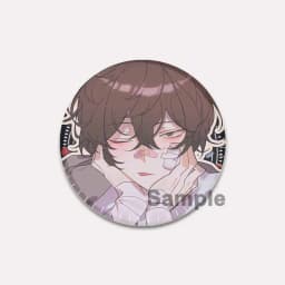 Nakajima Atsushi Dazai Osamu Ryunosuke Akutagawa Izumi Kyouka Nakahara Chuya Cute Brooch Pins Comic Characters Badge on Backpack