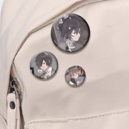 Nakajima Atsushi Dazai Osamu Ryunosuke Akutagawa Izumi Kyouka Nakahara Chuya Cute Brooch Pins Comic Characters Badge on Backpack