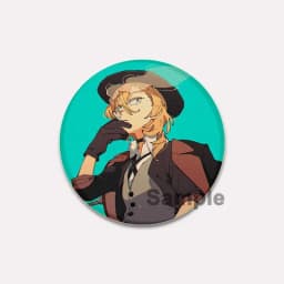 Nakajima Atsushi Dazai Osamu Ryunosuke Akutagawa Izumi Kyouka Nakahara Chuya Cute Brooch Pins Comic Characters Badge on Backpack