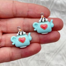 10Pcs Cartoon Animal Resin Charms Kawaii DIY Decor Accessories Earring KeyChain Necklace Trinket Pendant Jewelry Findings charms