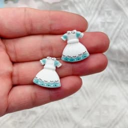 10Pcs Cartoon Animal Resin Charms Kawaii DIY Decor Accessories Earring KeyChain Necklace Trinket Pendant Jewelry Findings charms