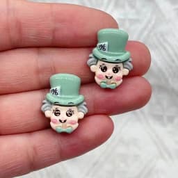 10Pcs Cartoon Animal Resin Charms Kawaii DIY Decor Accessories Earring KeyChain Necklace Trinket Pendant Jewelry Findings charms