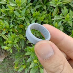 4pcs/set Breathable Comfort Silicone Ring Gift For Men Male Boy Father Sports Sporty Jewelry Daily Outdoor Working Running