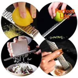 1/2Pcs High Quality Stainless Steel Peel Lemon Cheese Vegetable Manual Grater Peeler Sharp Blade Choppable Cheese Kitchen Tools