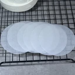 100pcs Baking Paper Liner BBQ Oven Patty Hamburger Paper Cake Non-Stick Baking